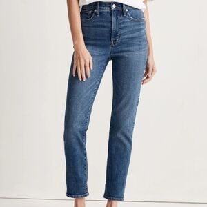 Madewell The Perfect Vintage Jean 26 Hi Rise Skinny Leg 90s Mom Jean